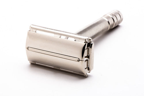 1951 W1 Gillette Super Speed Safety Razor | Factory Nickel Revamp