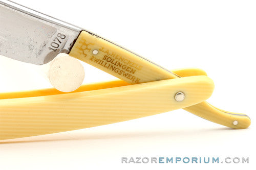 9/16" J.A. Henckels #1078 Straight Razor w/ Case | Solingen, Germany