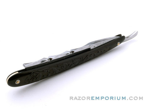 5/8" H. Boker Barbers Notch Straight Razor | Solingen, Germany