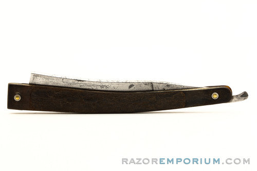 5/8"  Vintage "Warranted" Straight Razor w/ Original Scales