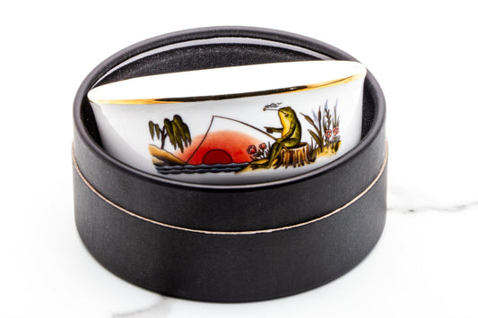 Brousseau and Dov | Gone Fishing Porcelain Shaving Bowl