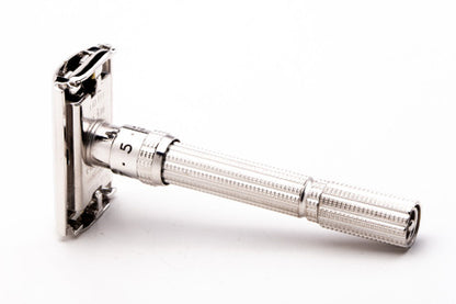 1966 L3 Gillette  Slim Adjustable Safety Razor | Rhodium Revamp