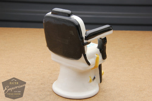 Barber Chair Porcelain Blade Safe - Small