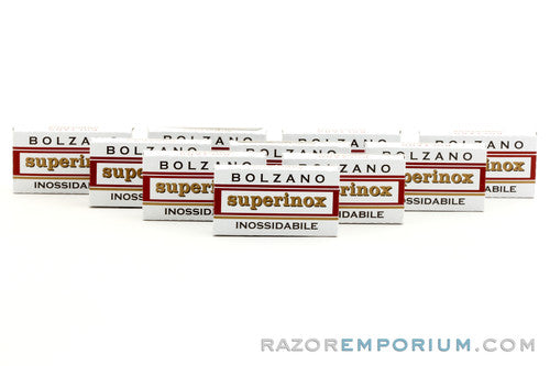 Bolzano Superinox Double Edge Razor Blades