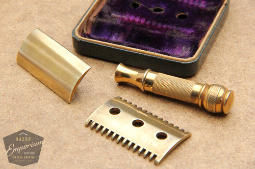 Gillette 1920's Milady Decollete DE Safety Razor in Leather Case ...