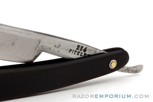 9/16" Pitelet 234 Shave Ready Round Point Straight Razor