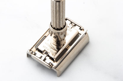 1962 H2 Gillette Slim Adjustable Double Edge Safety Razor | Original Condition