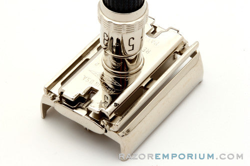 1969 Gillette Super Adjustable 84mm Double Edge TTO Safety Razor O2 | Rhodium Revamp