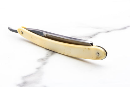 5/8" Restored Dovo Bismarck 406 Straight Razor With Coffin