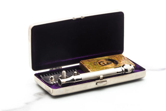 1911 Gillette ABC Pocket Edition Ball End Double Edge Safety Razor | Original Condition