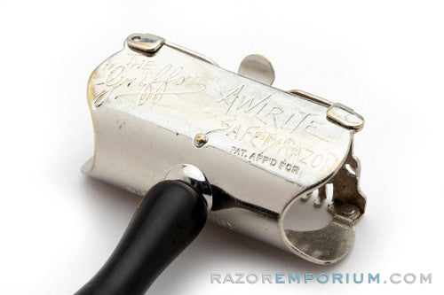 1900's The "Griffon" Awlrite Safety Razor Lather Catcher Safety Razor