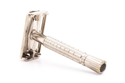 1960 F4 Gillette Flare Tip  Super Speed Double Edge Safety Razor | Original Condition Copy