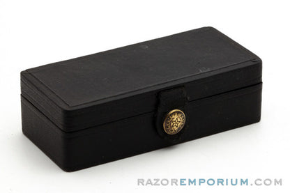 1920's Star Kampfe Brothers Single Edge Safety Razor 1912 Style w/ Orig. Leather Case