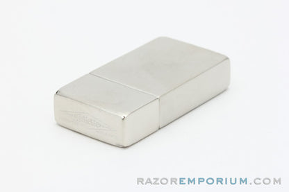 1920s Gillette Blade Bank | Satin Nickel Revamp