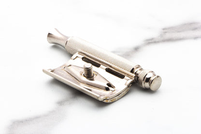 1951 W1 Gillette Ball End Tech Double Edge Safety Razor | Original Condition
