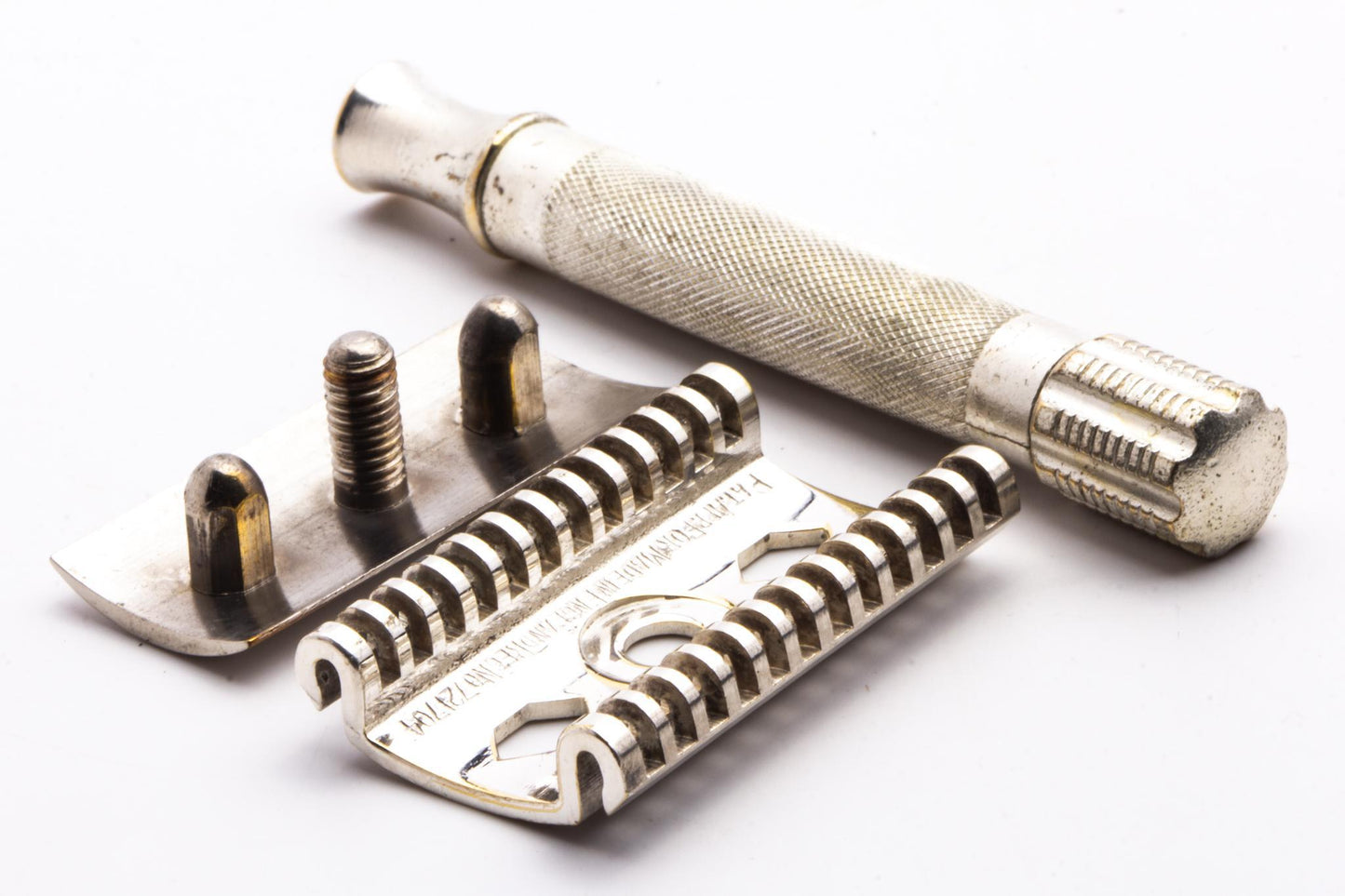 1920s Myatt "Daymark" Double Edge Safety Razor Set | Original Condition