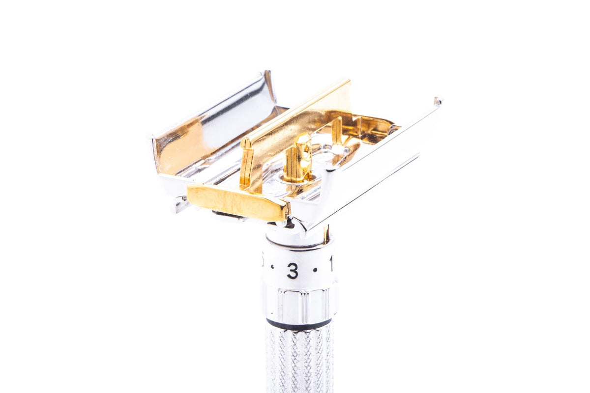 Prospector Edition Tech Razor 1959 E3 Gillette Fatboy Adjustable Double Edge Safety Razor | Prospect ...