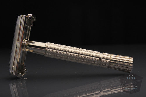Gillette 1957 C2 Flair Tip Super Speed Safety Razor * Nickel REVAMPED