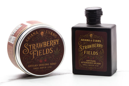 Ariana & Evans | Strawberry Fields Artisan Shaving Soap