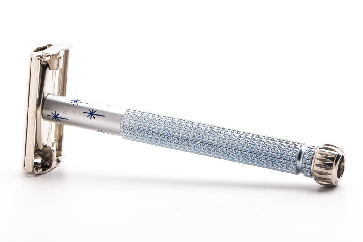 Gillette Razor Stars 1964 J4 Gillette Blue Star Lady Gillette Double Edge Safety Razor | Or ...