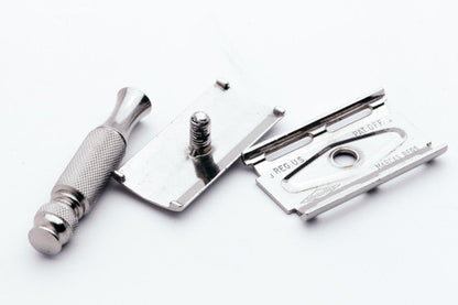 1964 J4 Gillette Ball End Tech Travel Safety Razor