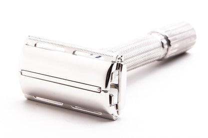 1959 E3 Gillette Fatboy Adjustable Double Edge Safety Razor | Rhodium Revamp