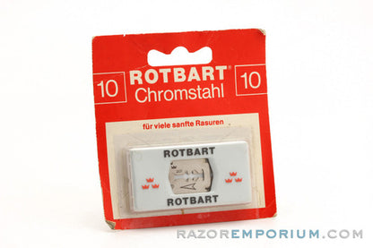 NOS (10) Rotbart Double Edge Safety Razor Blades