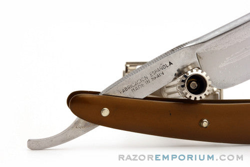 6/8" Filarmonica 14P Novodur Jose Monserrat Pou Straight Razor Hollow | Spain