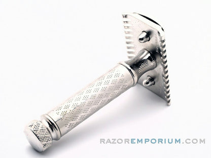 1922 Gillette New Improved Tuckaway Style Travel DE Safety Razor Set | Jacksonville, Fla.