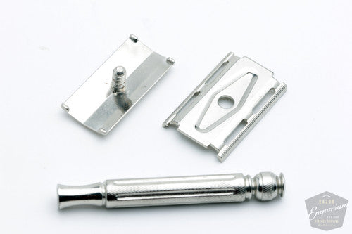 1964 Gillette J1 Ball End Tech Razor Nickel Revamp