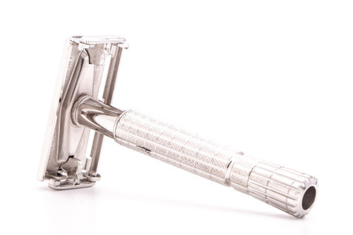 1957 C1 Gillette Flare Tip Super Speed Safety Razor  | Rhodium Revamp