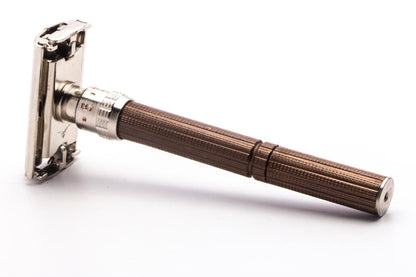Russian Slim Adjustable TTO Double Edge Safety Razor Set | Original Condition