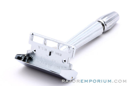 1930's Gem Micromatic Single Edge Safety Razor Bullet Tip