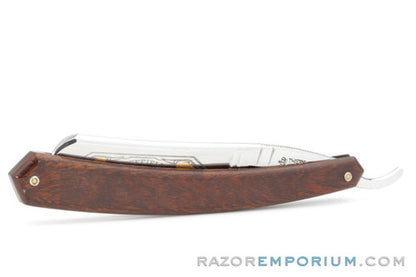 6/8" Thiers-Issard Hollow Ground Stamina Wood Straight Razor