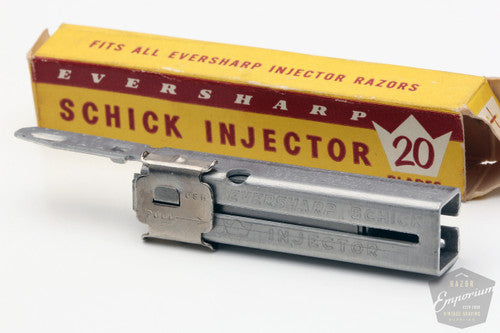 Schick Eversharp Injector  - 20 New Old Stock (NOS) Razor Blades