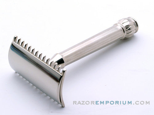 1911 Gillette Silver ABC Pocket Edition Old Type Open Comb DE Razor Set