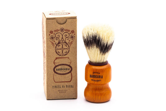 Antiga Barbearia de Bairro Boar Shaving Brush Ribeira Porto (Orange)