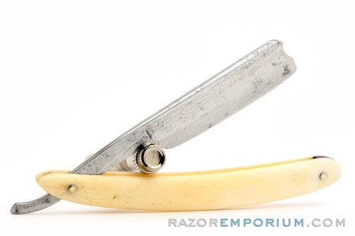 13/16" B.J. Eyre & Co Challenge Wedge Straight Razor | Sheffield, England
