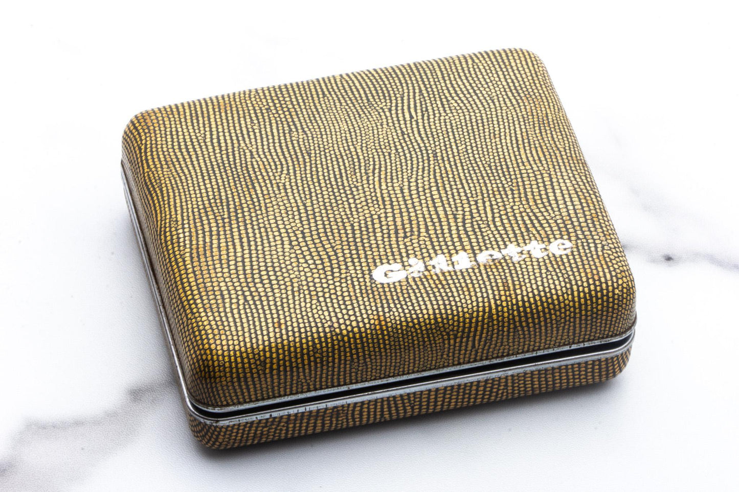 1953 Y2 Gillette President Double Edge Safety Razor Set | Rhodium Revamp