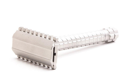 Aylsworth Razors |  The Drakkant Open Comb Satin Razor