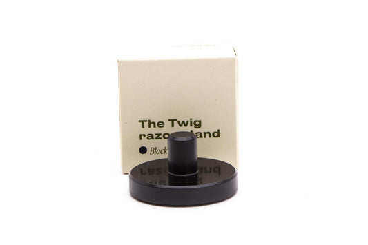 The Twig Razor Stand LEAF | Black