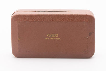 1930s Gem Gold Micromatic Single Edge Razor in Leather Case | Original Condition