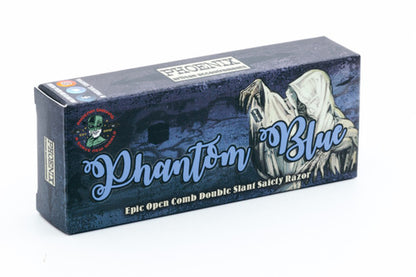 PAA | Phantom Blue Open Comb Double Slant Razor