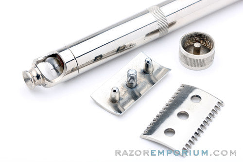 1940's TedCo Lite Double Edge Safety Razor with Light