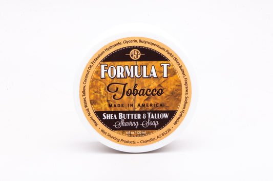 WSP - Formula T Shave Soap - Tobacco 4.7oz