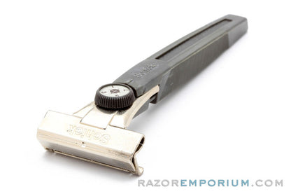 1960's Schick Adjustable Single Edge Injector Safety Razor
