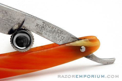 4/8'' Townley 505 Metal & HDW co Straight Razor | Germany