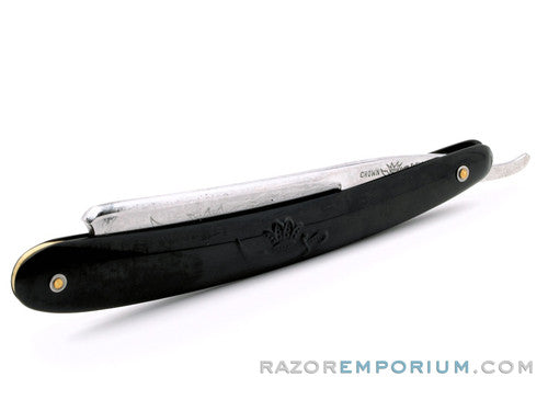 6/8'' Crown & Sword "Magnetic" Barbers Notch Straight Razor | Germany