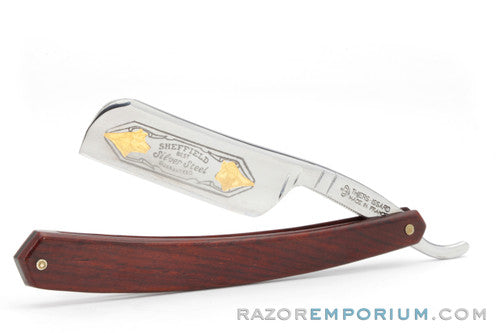 6/8" Thiers-Issard Hollow Ground Red Stamina Straight Razor