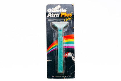 1980's Gillette Atra Plus Color Razor - New Old Stock